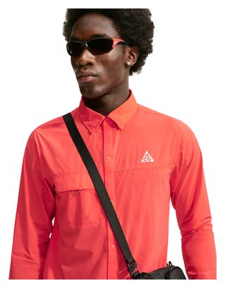 Camicia da trail Nike ACG Aireez rossa da uomo
