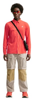 Camicia da trail Nike ACG Aireez rossa da uomo