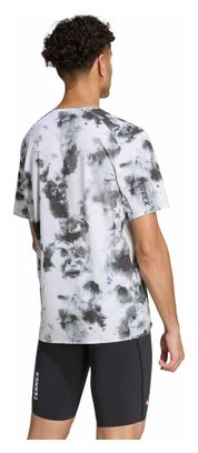 Camiseta de trail adidas Terrex Climacool+ Xperior Pro blanca/roja para hombre