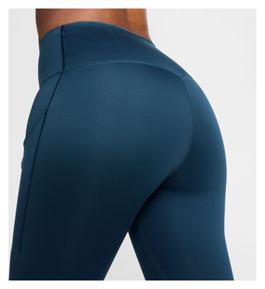 Collant Long Nike Go Bleu Femme