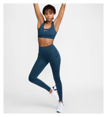 Nike Go Long Tights Blau Damen