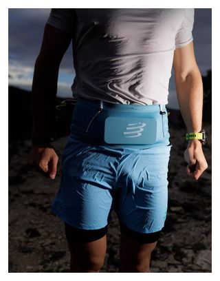 Cintura Compressport Free Belt Pro 2.0 Blu/Verde