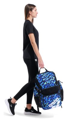 Arena One Go 45L Aqua Gleam Blue/Black Backpack