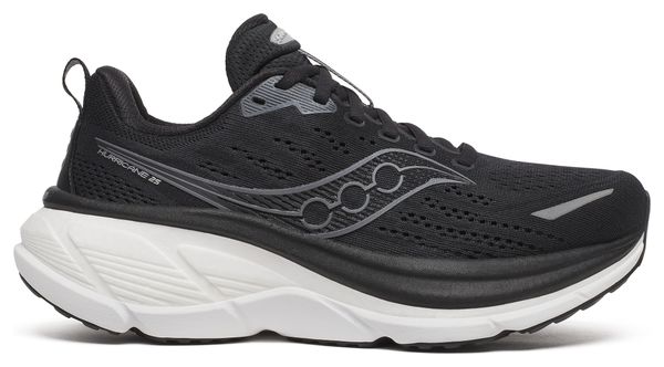 Zapatillas Mujer Saucony Hurricane 25 Large Negro/Blanco