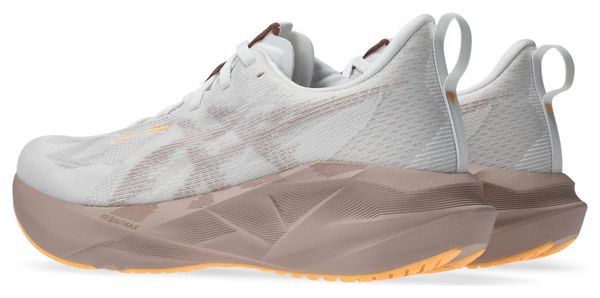 Asics Novablast 5 Running Shoes, White/Orange, Women's