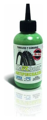 Liquide anti-crevaison latex Bompar karbom 120mL