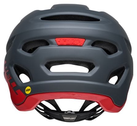 Casque Bell 4Forty Mips Gris Rouge