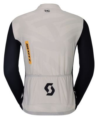 Maillot de manga larga Scott RC Endurance blanco/negro para hombre