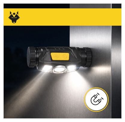 Lampe frontale 2 en 1  vélo HYBRIDE600 - Rechargeable / 300 lumens