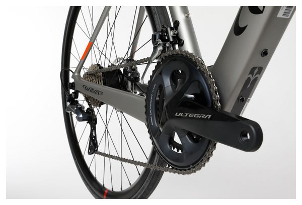 Wilier Triestina Cento1 Hybrid Elektro-Rennrad Shimano Ultegra 11S 250 Wh 700 mm Grau Matt 2022