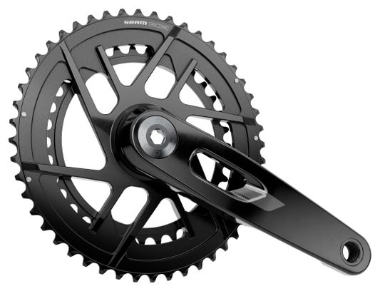 Pédalier Sram Rival E1 DUB 46-33 Dents 2x12V (sans boitier) Noir