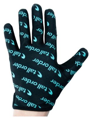 Tall Order Barspin Kids Gloves Black/Turquoise S.XL