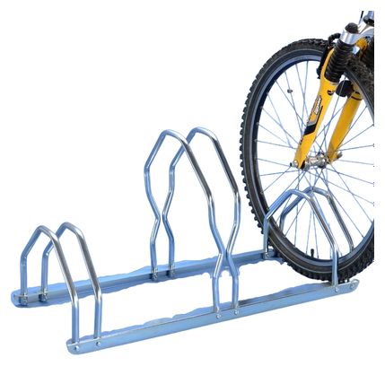 Mottez Storage for 3 Bicycles on 2 Levels