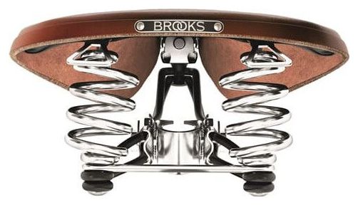 Brooks England Selle vélo B66S dames marron