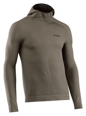 Nothwave Route Knit Hoody verde