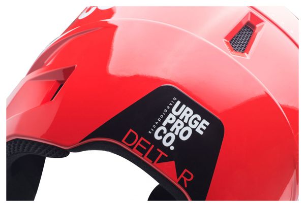 Urge Deltar Full Face Helm Glossy Red