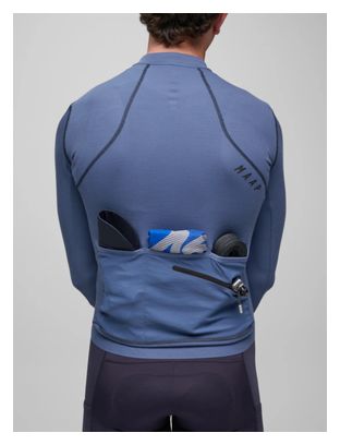 Maglia a maniche lunghe Maap Alt Road blu 