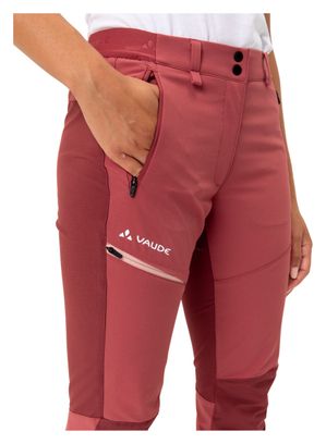 Women's Vaude Elope Hiking Pants Red