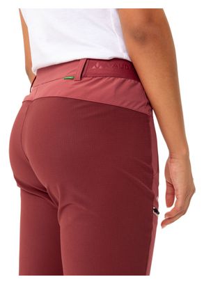 Women's Vaude Elope Hiking Pants Red
