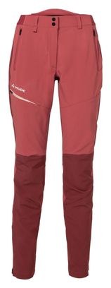 Women's Vaude Elope Hiking Pants Red
