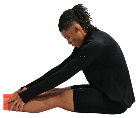 Haut 1/2 Zip Nike Stride Aero-Fit Noir Homme