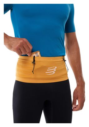 Cintura Compressport Free Belt Pro 2.0 Arancione/Bianco