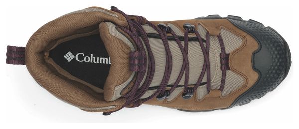 Wandelschoenen Columbia Geoterra OutDry Bruin