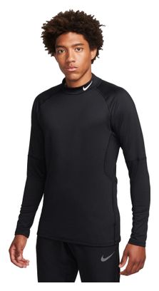 Nike Pro Langarm Trikot Schwarz Herren