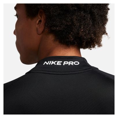 Nike Pro Langarm Trikot Schwarz Herren