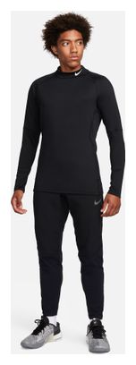 Nike Pro Langarm Trikot Schwarz Herren