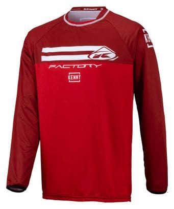 Kenny Factory Long Sleeve Jersey Red