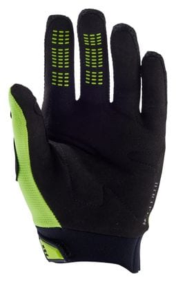 Gants Longs Fox Dirtpaw Junior Jaune Fluo