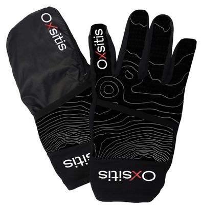 Handschuhe mit Schutz Oxsitis Evo Black Red