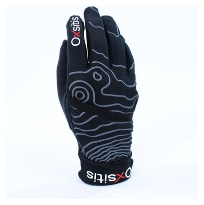 Handschuhe mit Schutz Oxsitis Evo Black Red