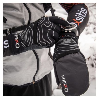 Handschuhe mit Schutz Oxsitis Evo Black Red