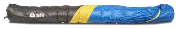 Saco de dormir Sierra Design Nitro 800F 35 grados azul amarillo