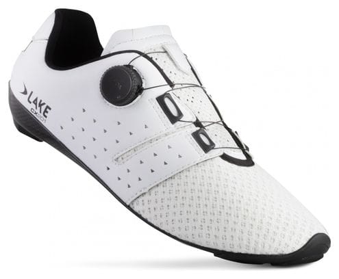 Chaussures de Route Lake CX201 Blanc / Noir