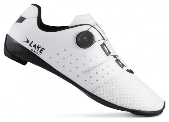 Zapatillas de carretera Lake CX201 Blanco / Negro