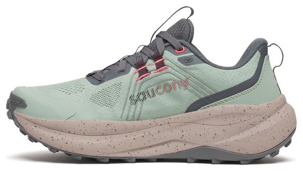 Chaussures Trail Saucony Xodus Ultra 4 Vert/Gris Femme