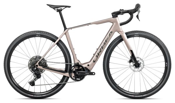 Orbea Denna M40 Electric Gravel Bike Shimano Cues 11S 420 Wh 700 mm Nickel Beige 2025