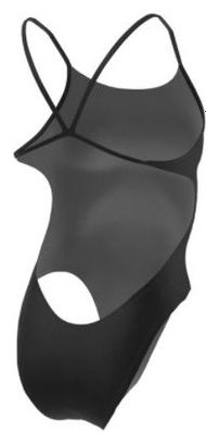 Costume da bagno intero Nike Cut-Out donna nero