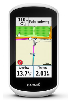 Garmin GPS Edge Explore Weiß + Garmin HRM-Dual Cardio Belt