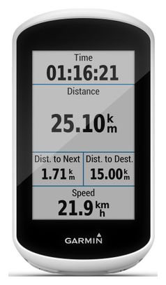 Garmin GPS Edge Explore White + Garmin HRM-Dual Cardio Belt