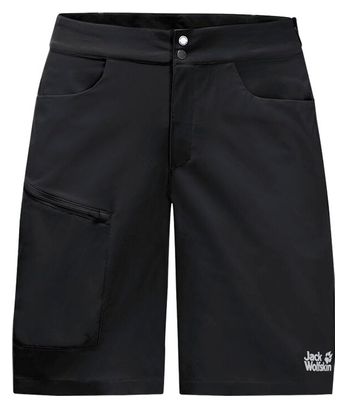 Pantalón Corto Jack Wolfskin Tourer Negro Hombre