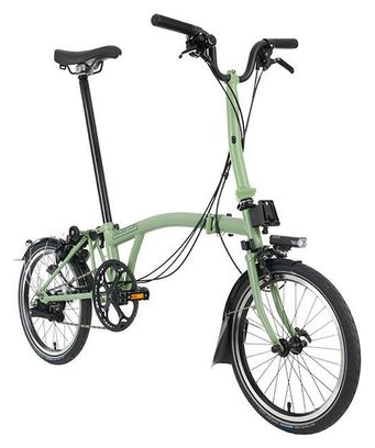Brompton C Line Explore Mid Brompton 6V 16'' Verde Matcha Bicicleta plegable