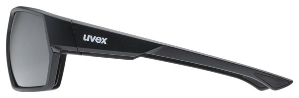 Uvex Sportstyle 238 Brille Schwarz/Silber verspiegelte Gläser