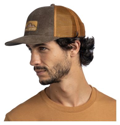 Gorra Trucker Buff Explore Caqui/Marrón