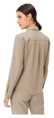 Hemd für Frauen Vaude Rosemoor IV Beige