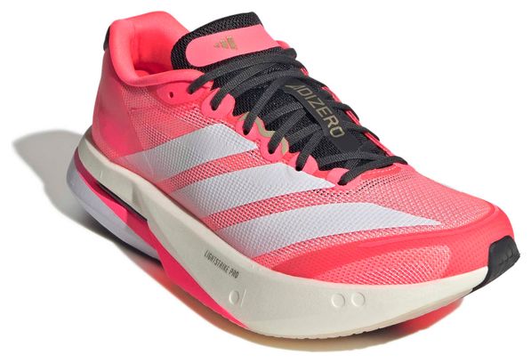 Zapatillas de running adidas Adizero Boston 13 Rojo/Blanco para mujer