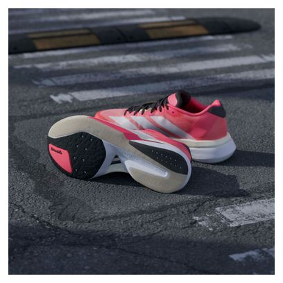 Zapatillas de running adidas Adizero Boston 13 Rojo/Blanco para mujer